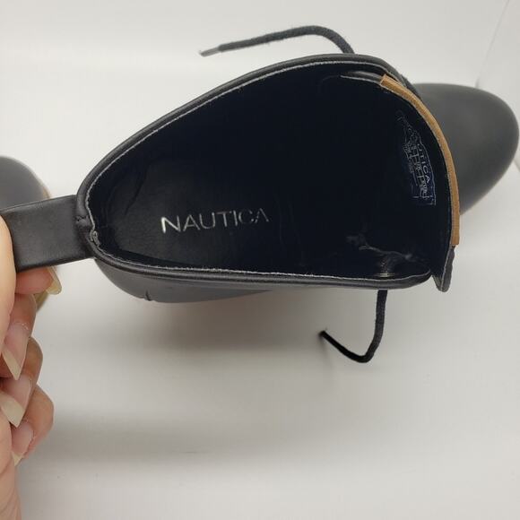 Nautica Heeled Ankle Booties Black Size 5.5 - Picture 9 of 9